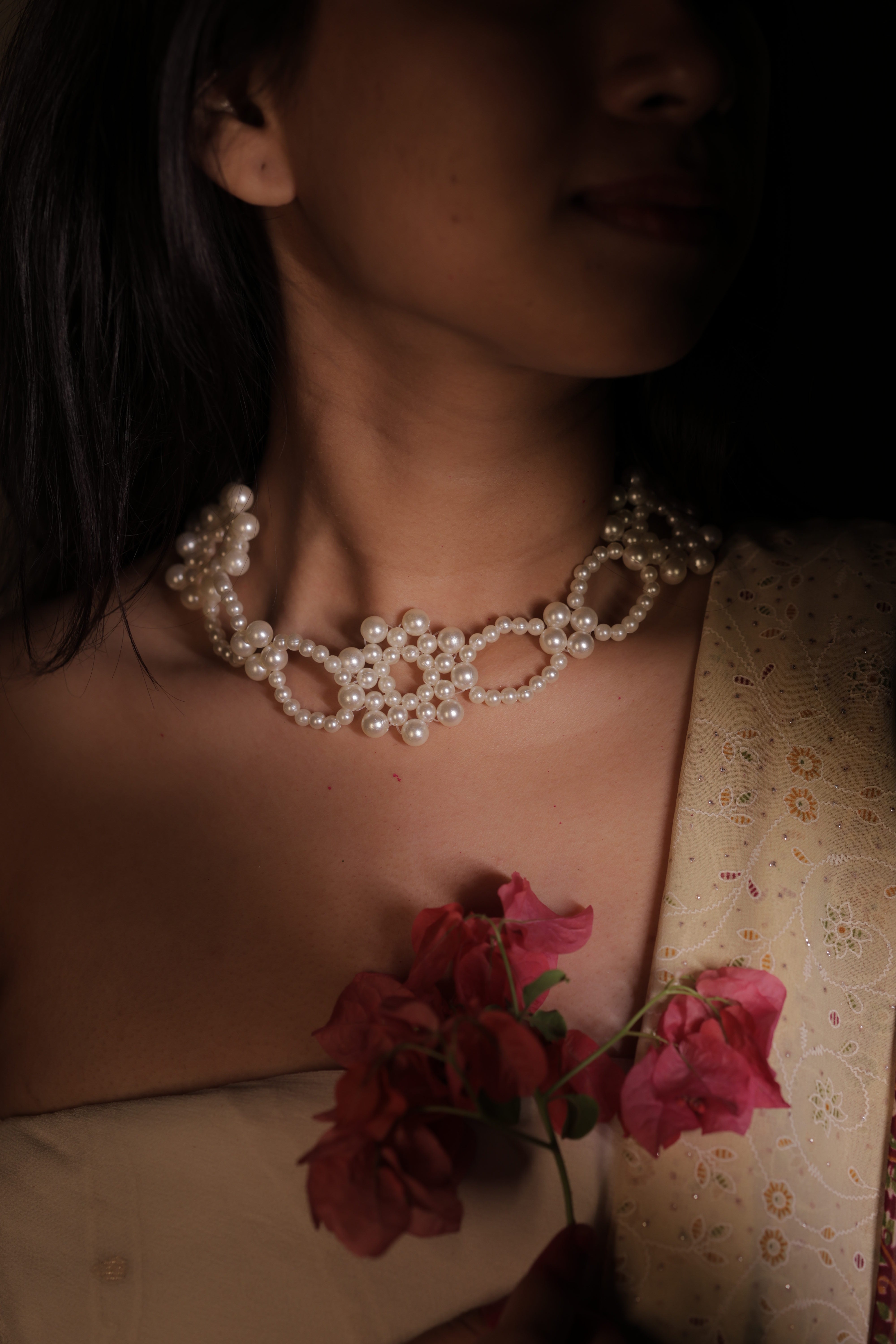 Gauhar Gul Choker Set