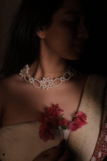 Gauhar Gul Choker Set