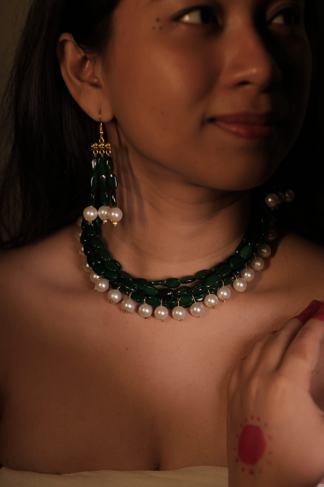 Green Tara Choker Set