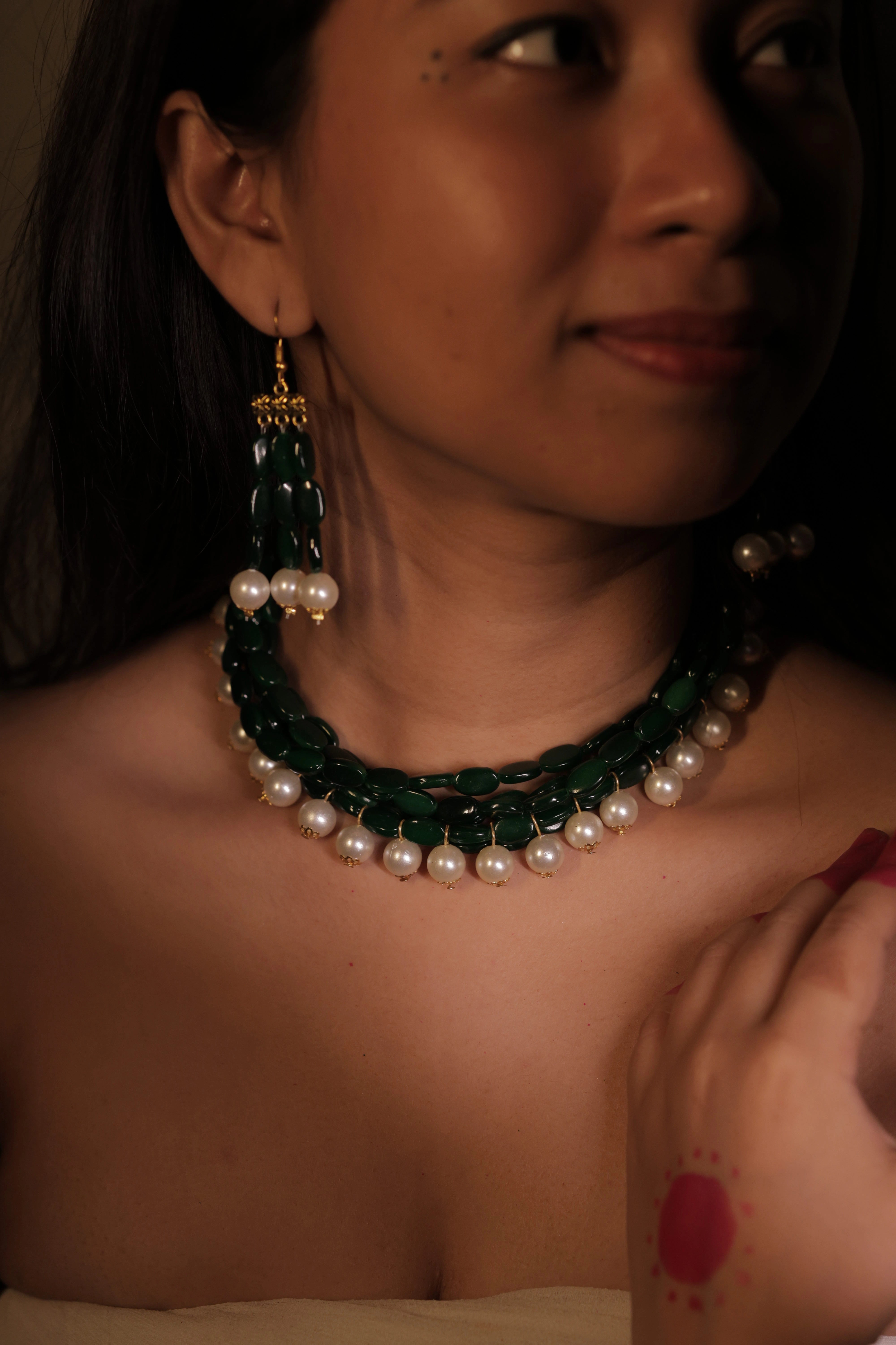 Green Tara Choker Set