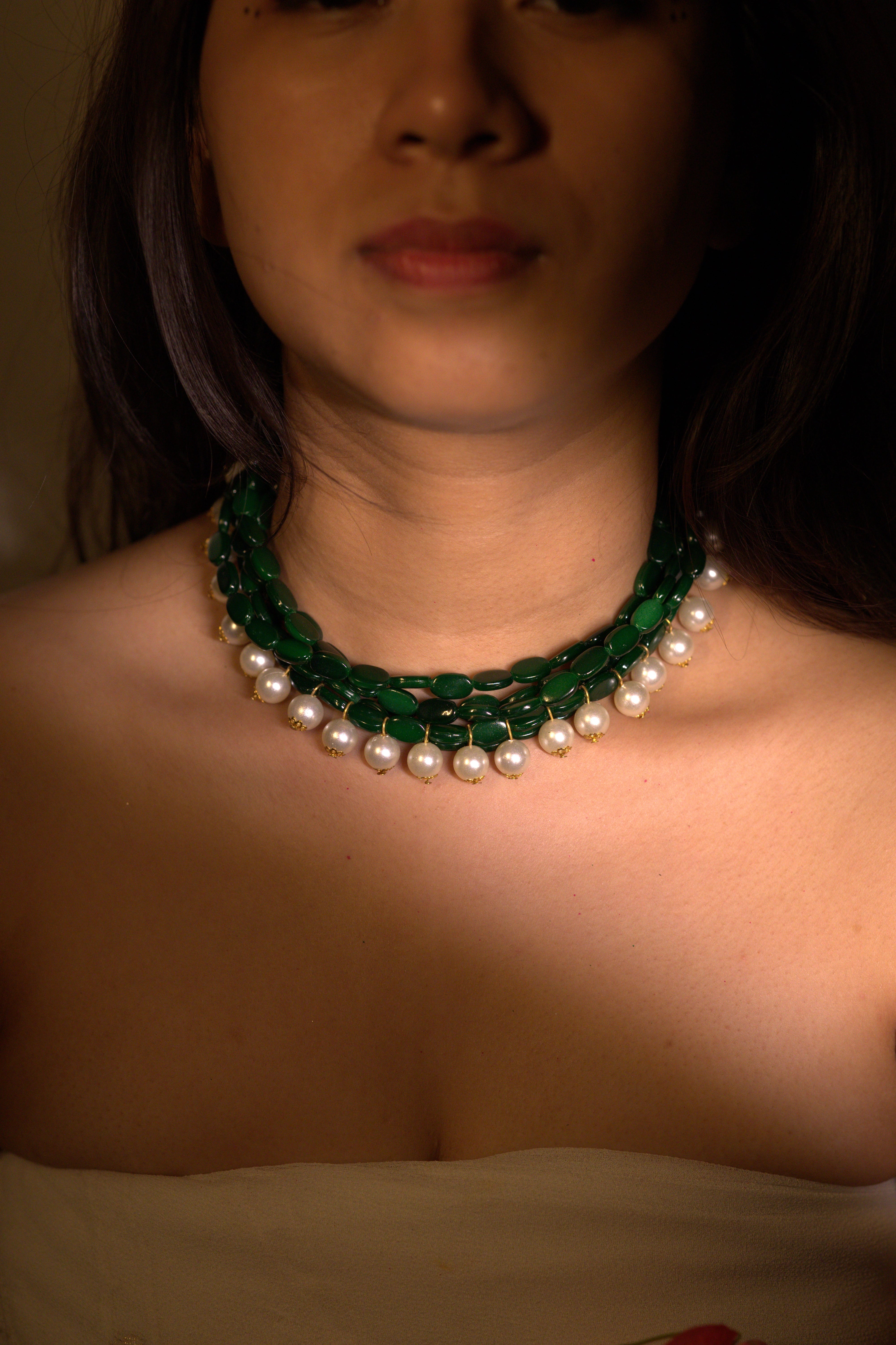 Green Tara Choker Set