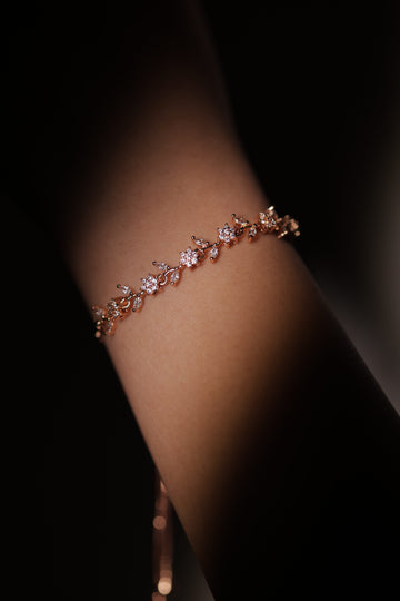 Champagne Petals Bracelet