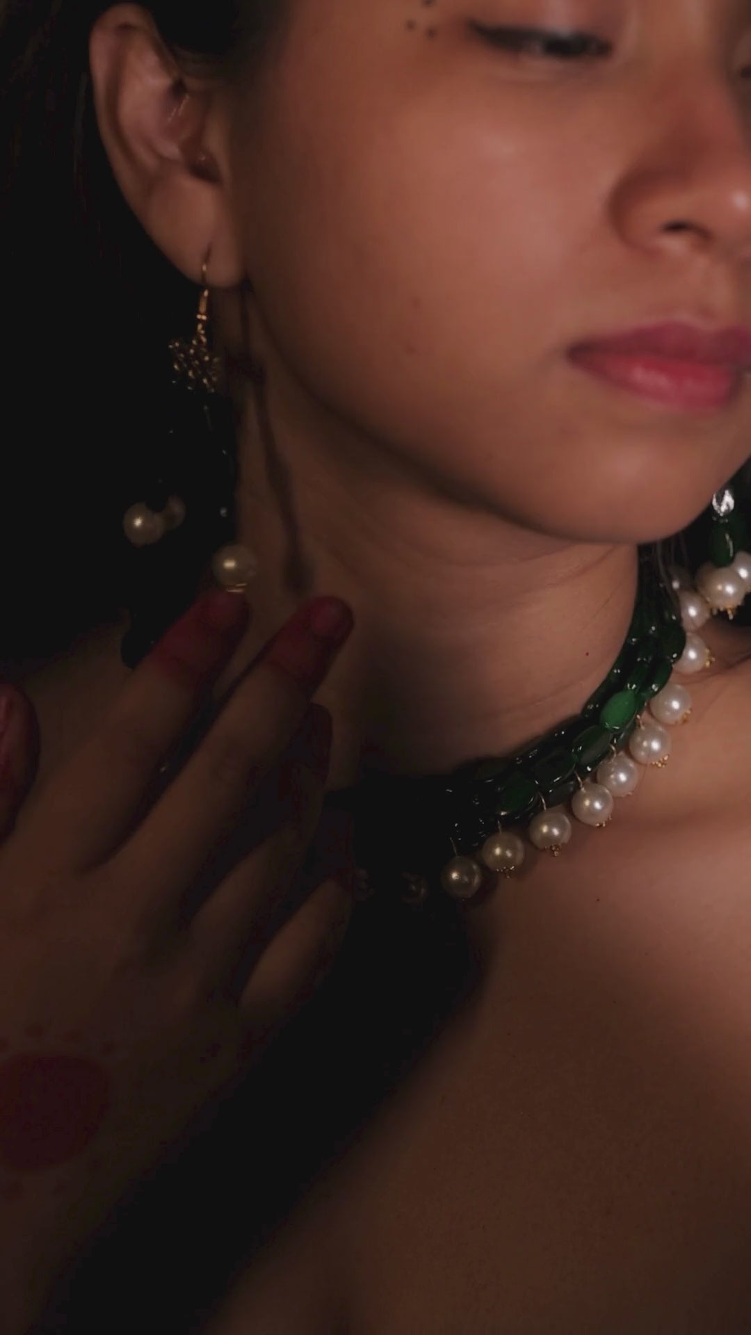 Green Tara Choker Set